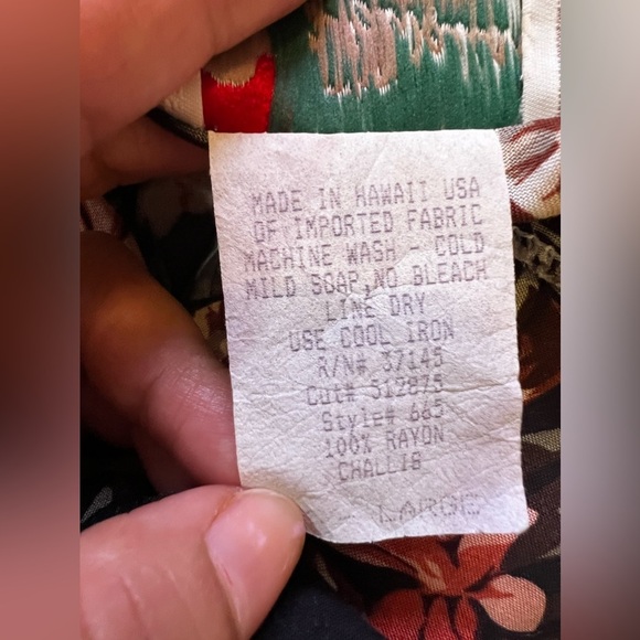 Hilo Hattie vintage hawaiian maxi dress size Large - Picture 8 of 16